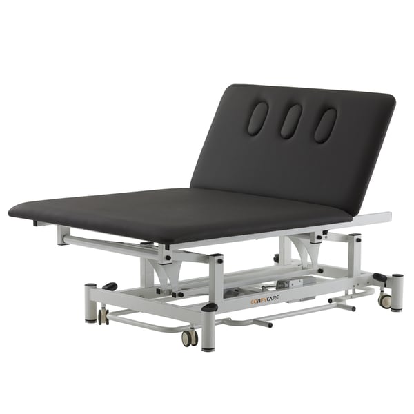 Bobath Acu electric stretcher: Two bodies and adjustable height using the footbar system